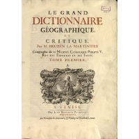 Le grand dictionnaire géographique et critique