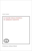 Il valore della politica in Adriano Olivetti