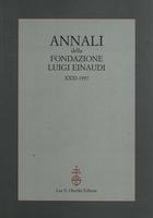 Annali della Fondazione Luigi Einaudi Volume 31 Anno 1997