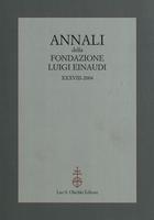 Annali della Fondazione Luigi Einaudi Volume 38 Anno 2004