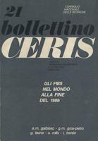 Bollettino CERIS n. 21 Gli FMS nel mondo alla fine del 1986