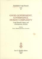 Good government, governance, human complexity